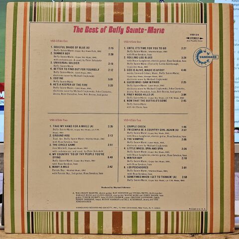 Buffy Sainte-Marie – The Best Of Buffy Sainte-Marie LP PLAK
