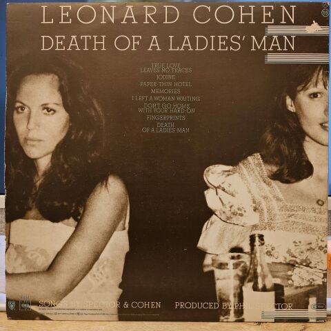 Leonard Cohen – Death Of A Ladies' Man LP PLAK