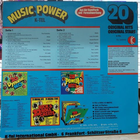 Various – Music Power LP PLAK
