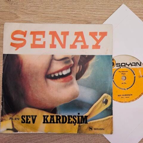 Şenay – Benim Olursan / Sev Kardeşim 45LİK PLAK
