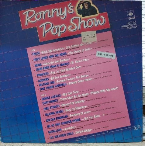 Various – Ronny's Pop Show LP PLAK