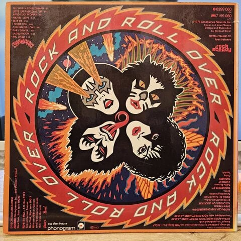 Kiss – Rock And Roll Over LP PLAK