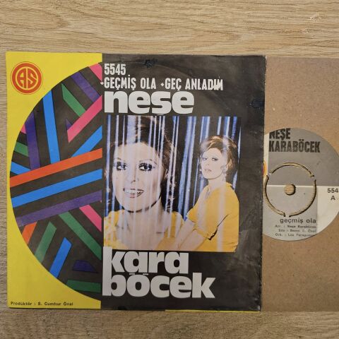 Neşe Karaböcek – Geçmiş Ola / Geç Anladım 45LİK PLAK