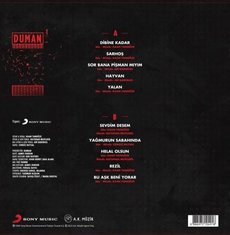 DUMAN - DUMAN 1 LP PLAK