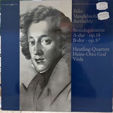 Felix Mendelssohn Bartholdy LP PLAK