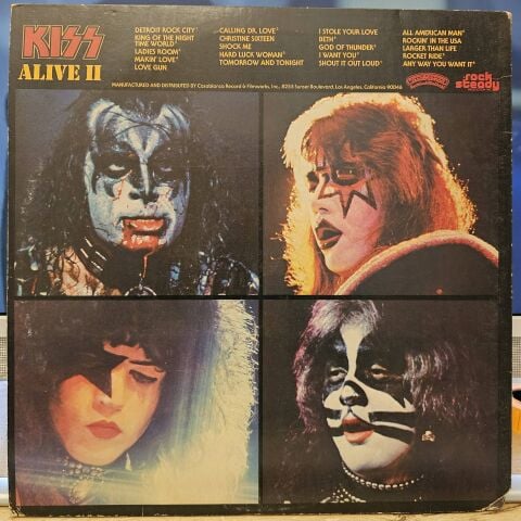 Kiss – Alive II LP PLAK