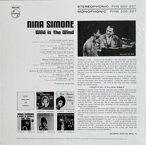 Nina Simone – Wild Is The Wind LP PLAK