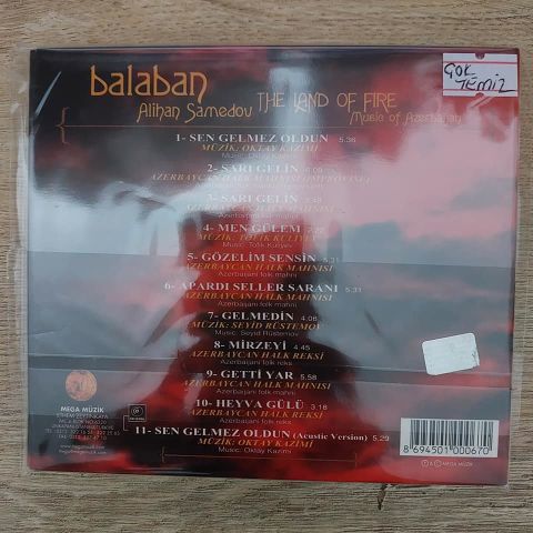 ALİHAN - SAMEDOV - BALABAN CD