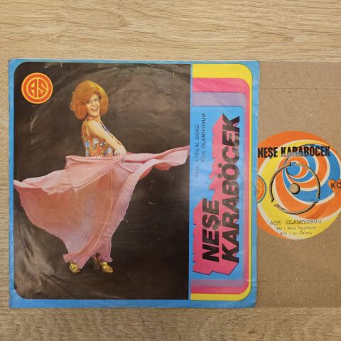 Neşe Karaböcek – Ayrılık Günü / Aşık Olamıyorum 45LİK PLAK