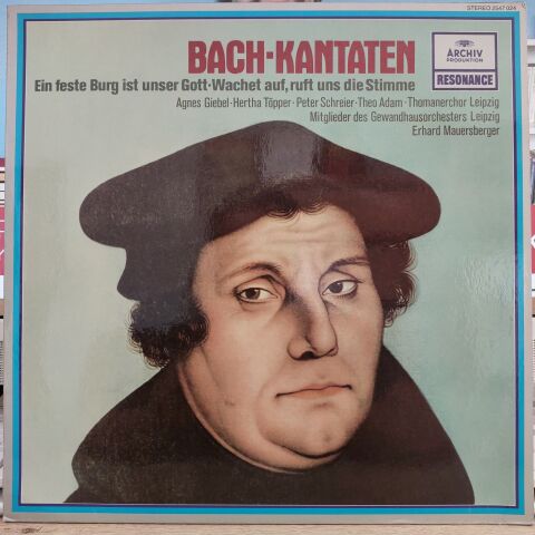 Bach - Agnes Giebel, Hertha Töpper LP PLAK