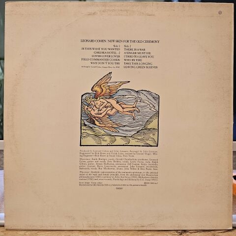 Leonard Cohen – New Skin For The Old Ceremony LP PLAK