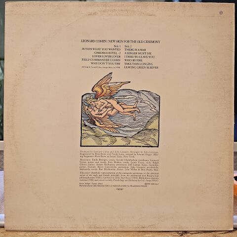 Leonard Cohen – New Skin For The Old Ceremony LP PLAK