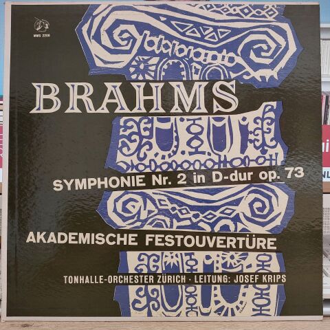 Brahms Tonhalle-Orchester Zürich LP PLAK