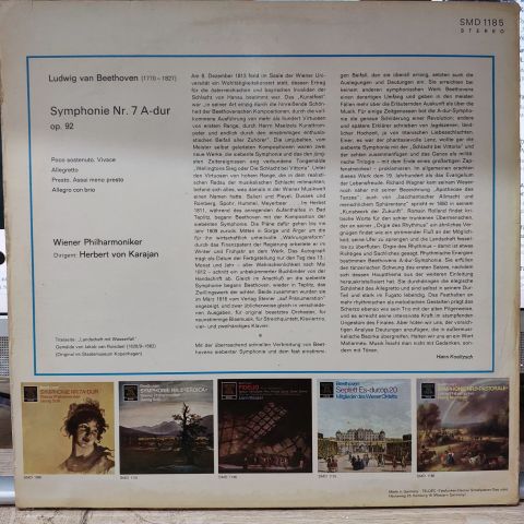 Beethoven, Monteux, Wiener Philharmoniker LP PLAK