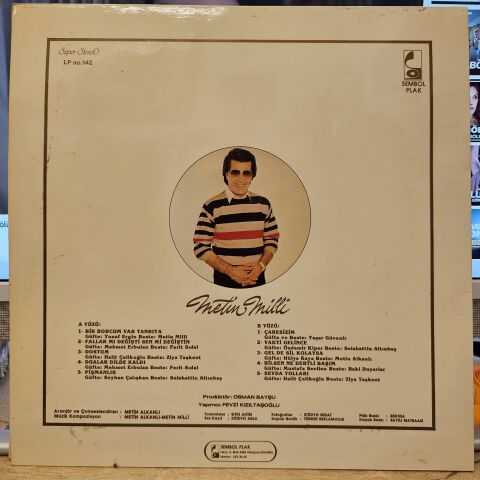 Metin Milli – Şelale LP PLAK
