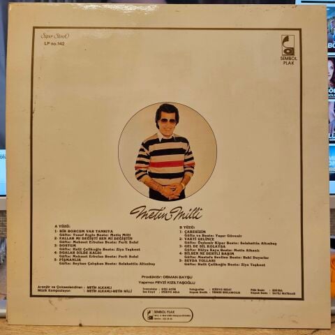 Metin Milli – Şelale LP PLAK