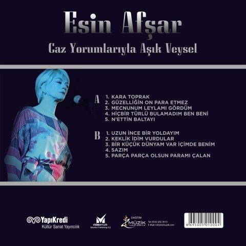 ESİN AFŞAR - Caz Yorumlarıyla Aşık Veysel LP PLAK