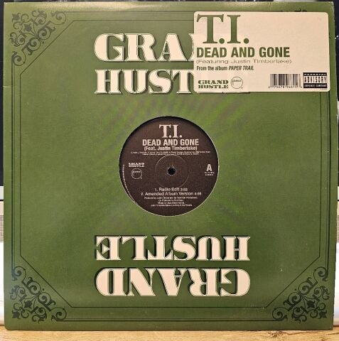 T.I. Feat. Justin Timberlake – Dead And Gone LP PLAK