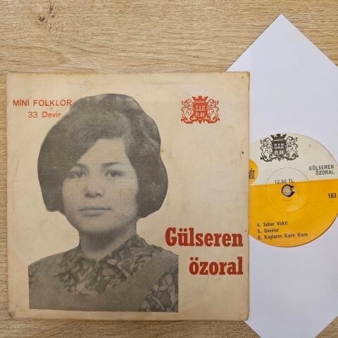 Gülseren Özoral - DELİ DELİ 6 ŞARKILIK EP 45LİK PLAK