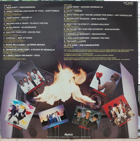 Various – Hits On Fire - 20 Scorching Tracks! LP PLAK