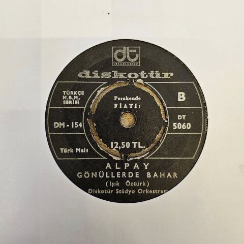 ALPAY - AŞK BÖYLEDİR 45LİK PLAK