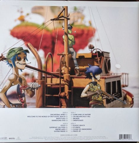 Gorillaz – Plastic Beach LP PLAK