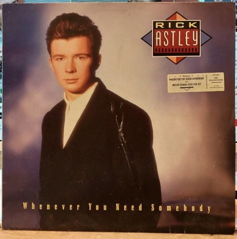 Rick Astley – Whenever You Need Somebody LP PLAK