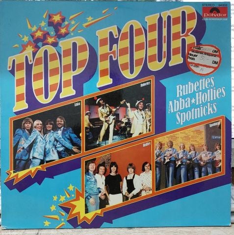 ABBA / The Hollies / The Rubettes / The Spotnicks – Top Four LP PLAK