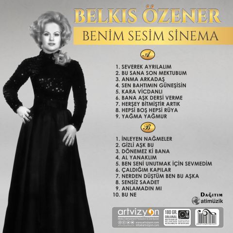 BELKIS ÖZENER - BENİM SESİM SİNEMA LP PLAK