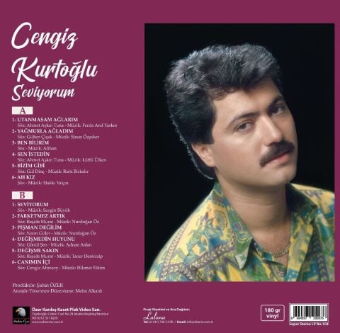 CENGİZ KURTOĞLU - SEVİYORUM LP PLAK