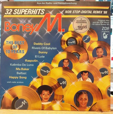 Boney M. – The Best Of 10 Years LP PLAK