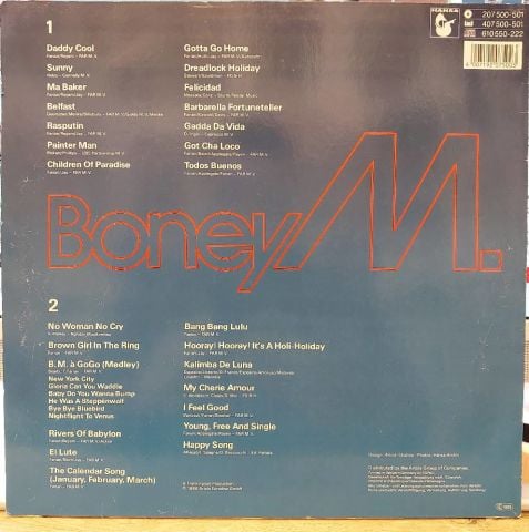 Boney M. – The Best Of 10 Years LP PLAK