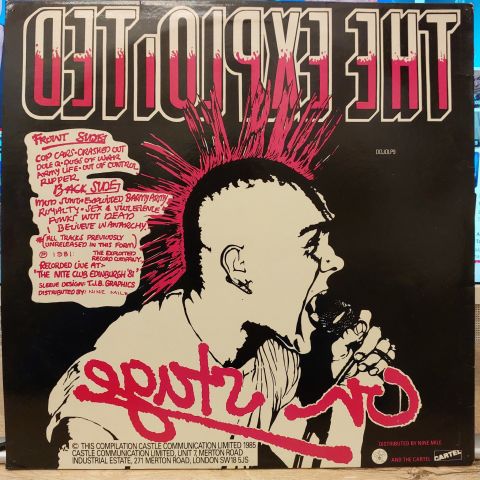The Exploited – On Stage LP PLAK