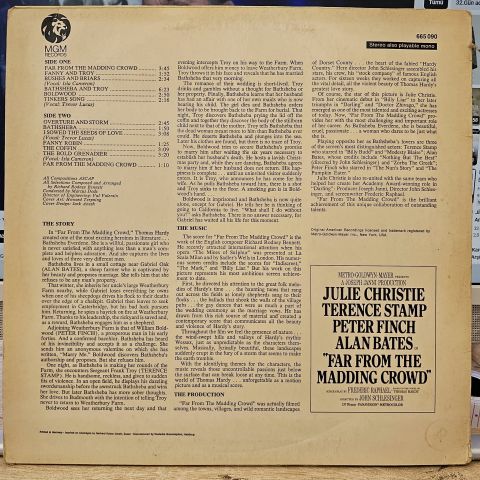 Richard Rodney Bennett – Far From The Madding Crowd: Music From The Original Sound Track LP PLAK