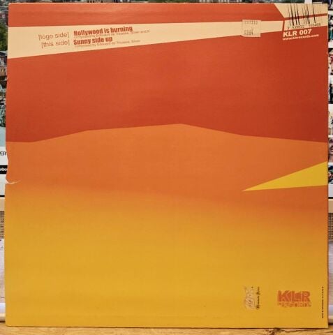 Franck Keller Junior Presents Edouard De Tricasse, Silver (4) , And K. – Hollywood Is Burning LP PLAK