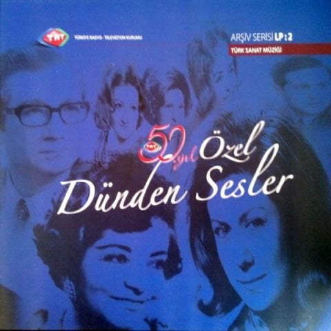 Dünden Sesler (TRT 50. Yıl Özel) Türk Sanat Müziği LP PLAK