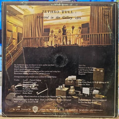 Jethro Tull – Minstrel In The Gallery LP PLAK