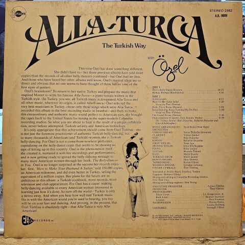Özel – Alla-Turca (The Turkish Way) LP PLAK