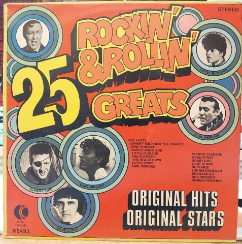 Various – 25 Rockin' & Rollin' Greats LP PLAK