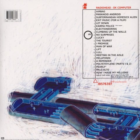 Radiohead – OK Computer OKNOTOK 1997 2017 LP PLAK