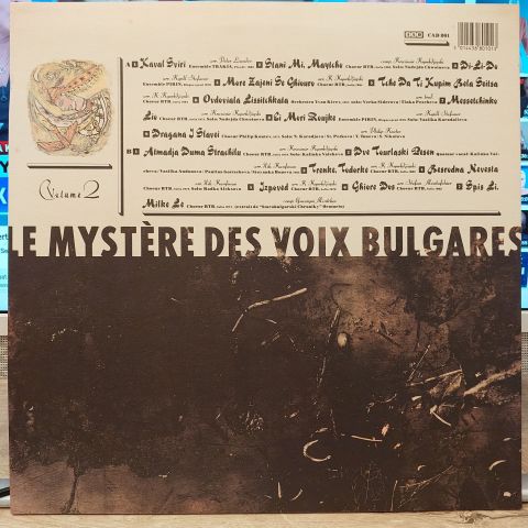 Le Mystère Des Voix Bulgares – Volume 2 LP PLAK