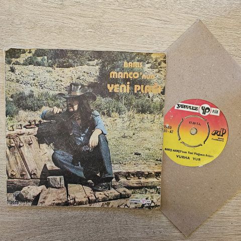 BARIŞ MANÇO - REZİL DEDE 45LİK PLAK