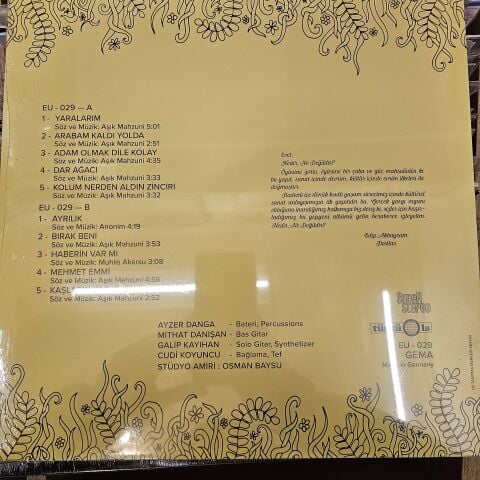 EDİP AKBAYRAM - NEDİR NE DEĞİLDİR LP PLAK