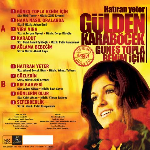 GÜLDEN KARABÖCEK - HATIRAN YETER LP PLAK