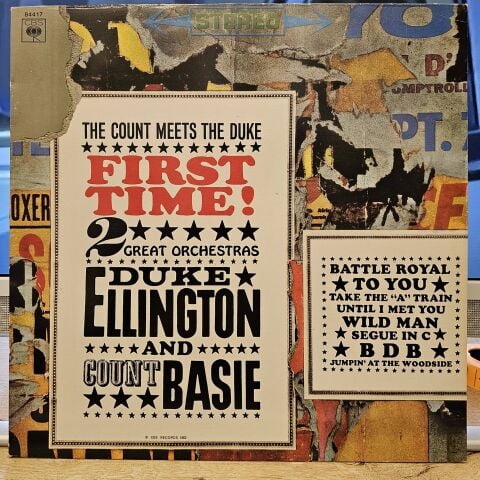 Duke Ellington And Count Basie – First Time! (The Count Meets The Duke) LP PLAK