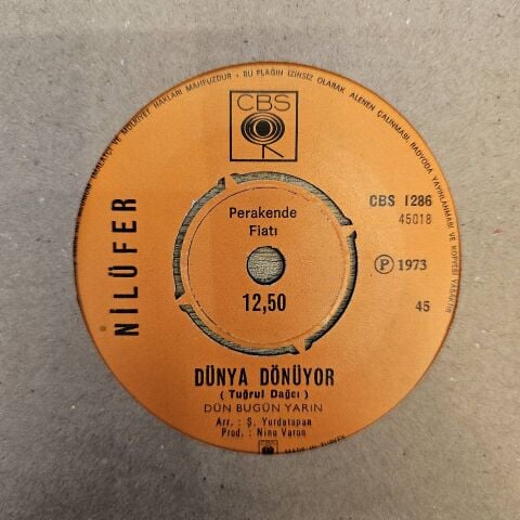 Nilüfer – Dünya Dönüyor / Neden 45LİK PLAK