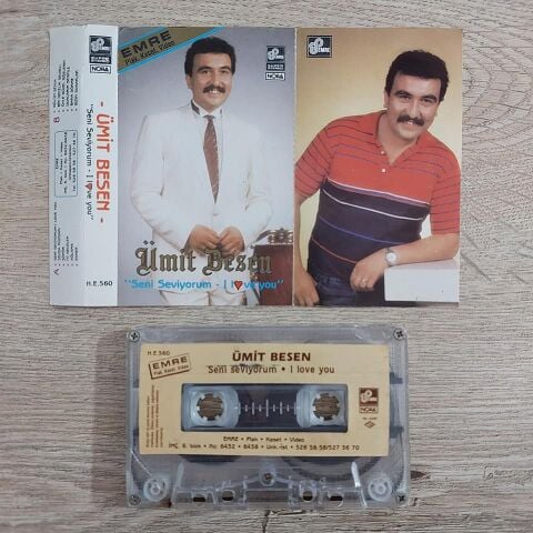ÜMİT BESEN - SENİ SEVİYORUM İ LOVE YOU KASET