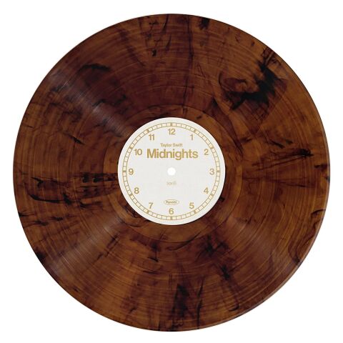 TAYLOR SWİFT - MİDNİGHTS SPECİAL EDİTİONS MAHOGANY MARBLED LP PLAK