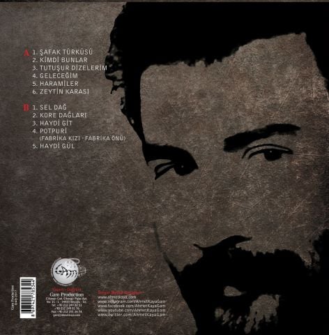 AHMET KAYA - ŞAFAK TÜRKÜSÜ LP PLAK