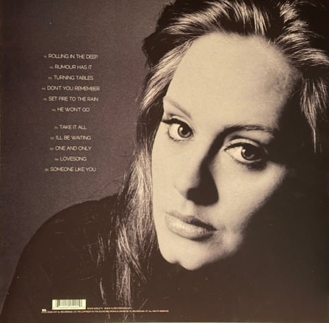 Adele – 21 LP PLAK